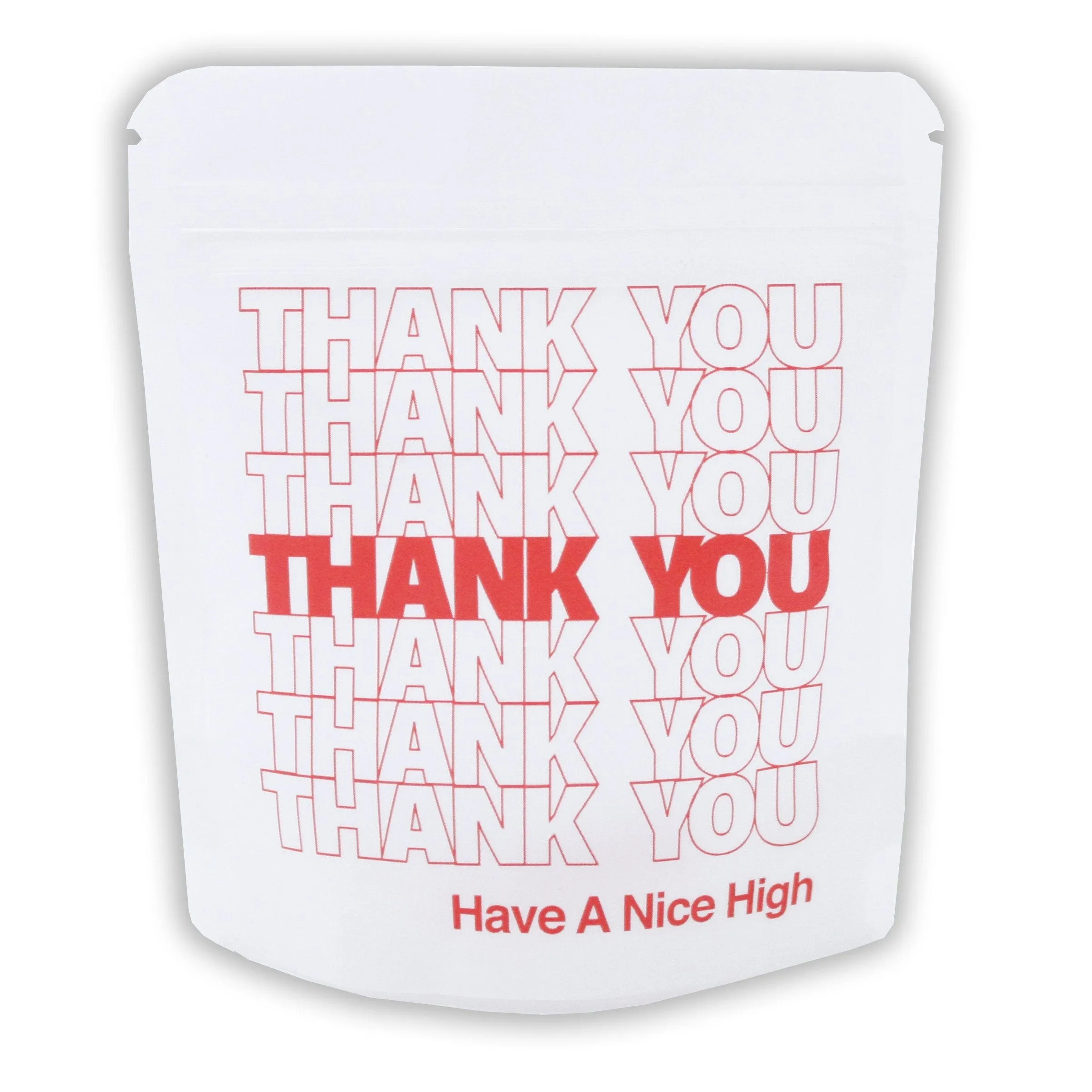 10-Pack Bag King Thank You Wide Mouth Mylar Bag | 1/8th ounce