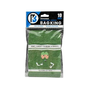 10-Pack Bag King Towel Wide Mouth Mylar Bag | 1/8th ounce