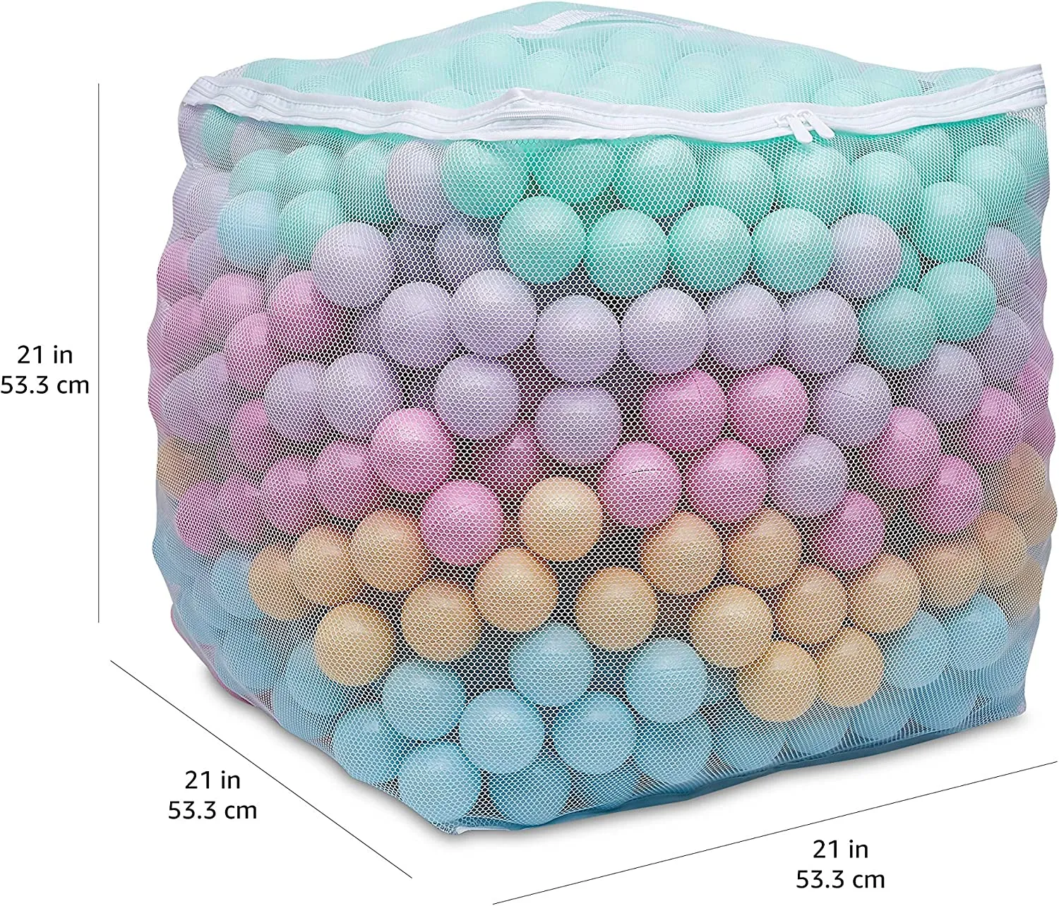 1000 Kids Play Balls with Storage Bag