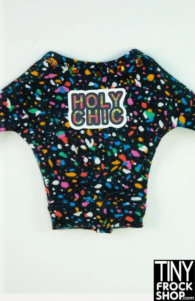 12" Fashion Doll Holy Chic Tee by Copious Spare Time for TFS