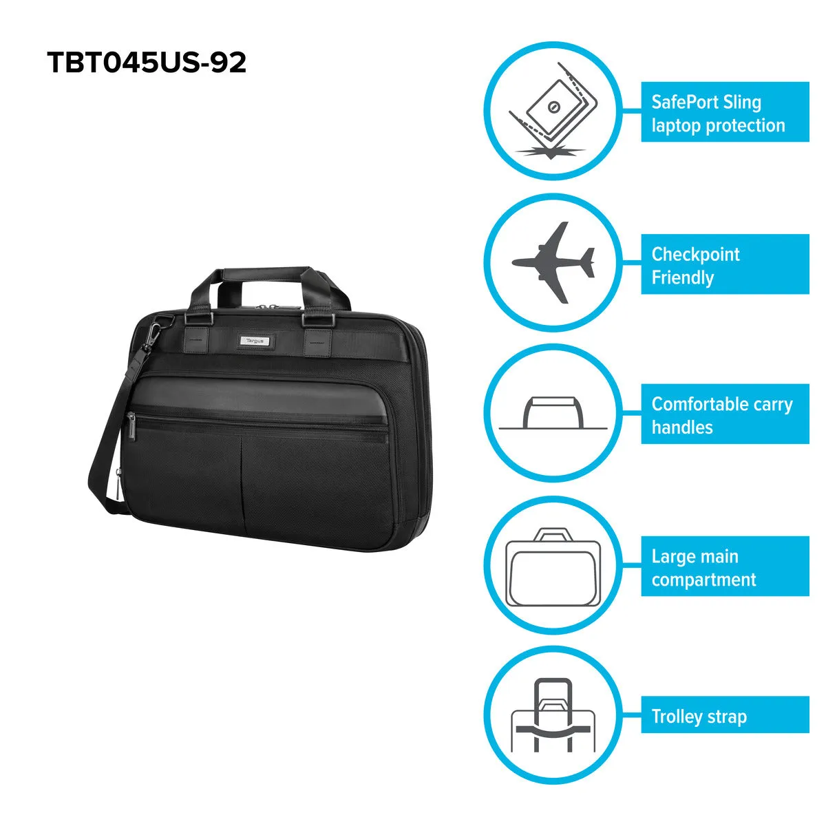 15-16" Mobile Elite Checkpoint-Friendly Briefcase