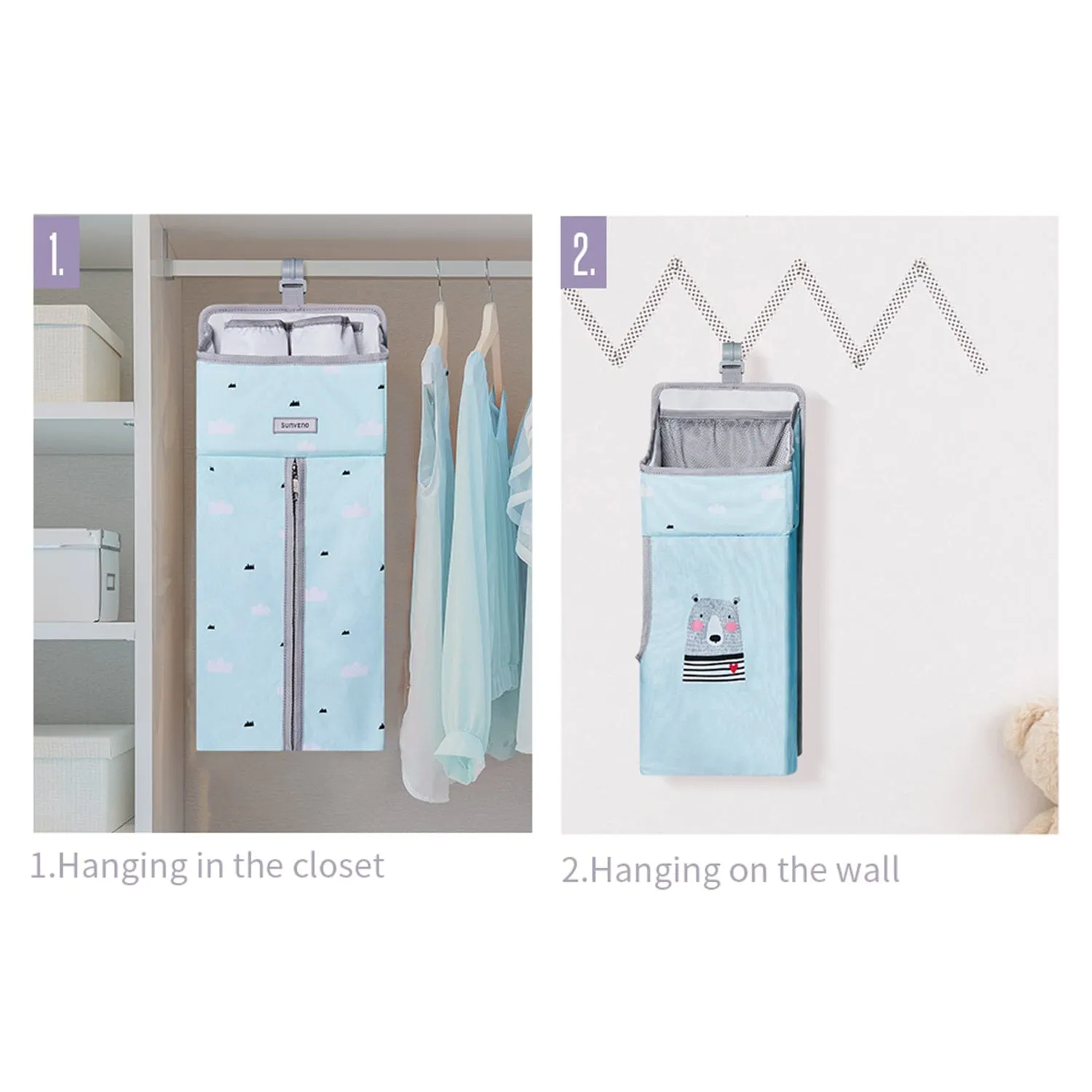 3-in-1 Crib Organizer