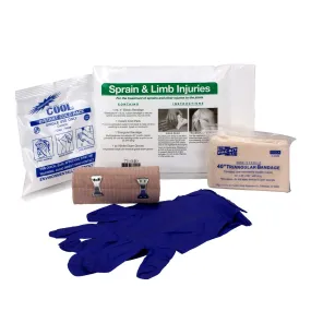 5 Piece First Aid Triage Pack - Sprain Treatment - W-71-040