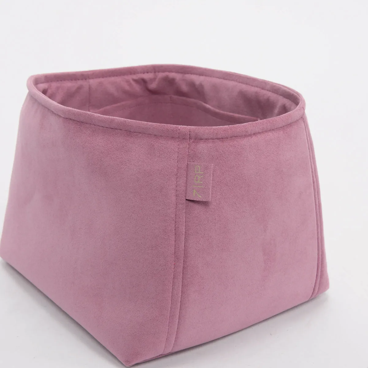 7 Rue Paradis Mauve Alcantara Picotin 22 Bag Insert