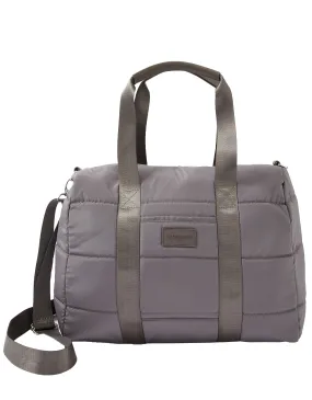 Accessorize London women's Grey Becki Gym Bag