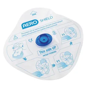 Aero Healthcare AFS001US AEROSHIELD™ CPR Face Shield Disposable 1/bag