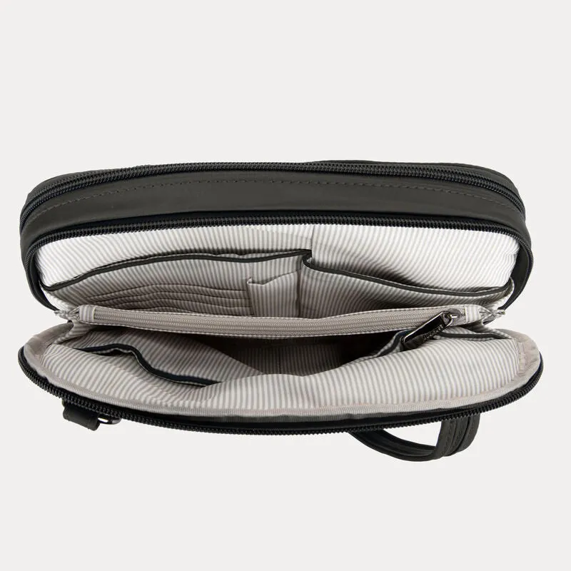 Anti-Theft Tailored E/W Shoulder Bag