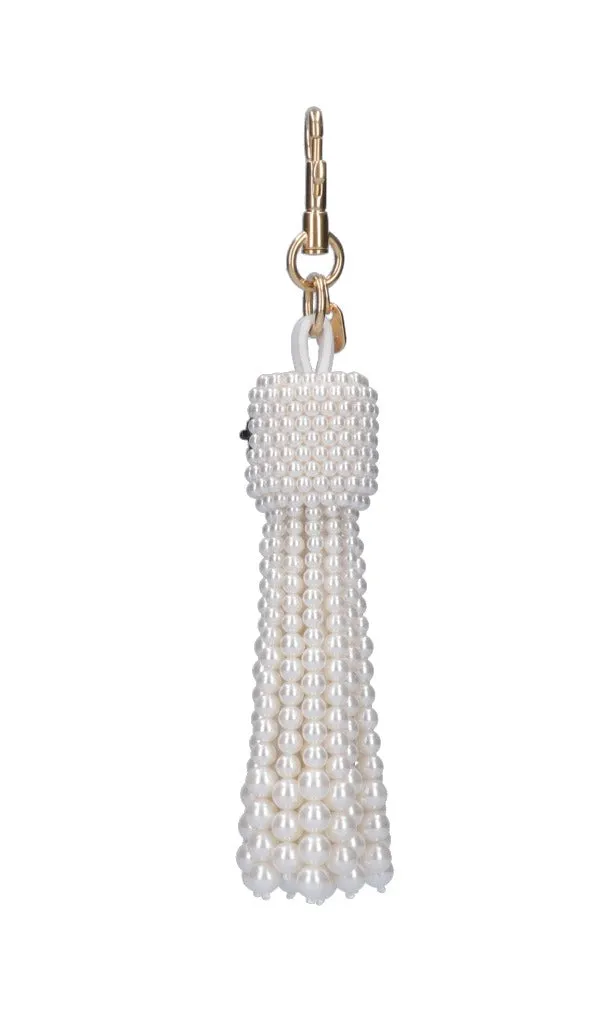 Anya Hindmarch Eyes Pearl Tassel Keyring