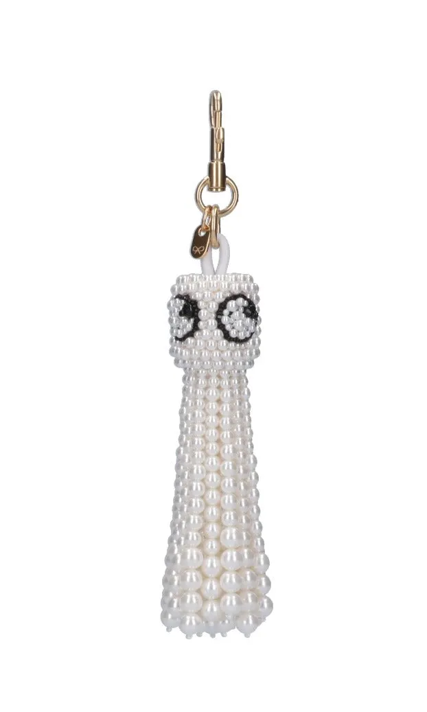 Anya Hindmarch Eyes Pearl Tassel Keyring