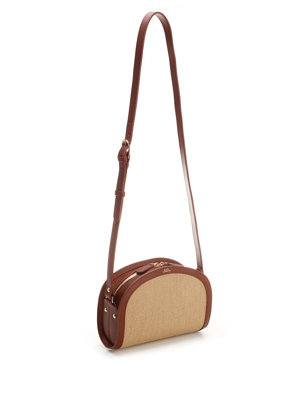 A.P.C. Demi-Lune Zipped Crossbody Bag