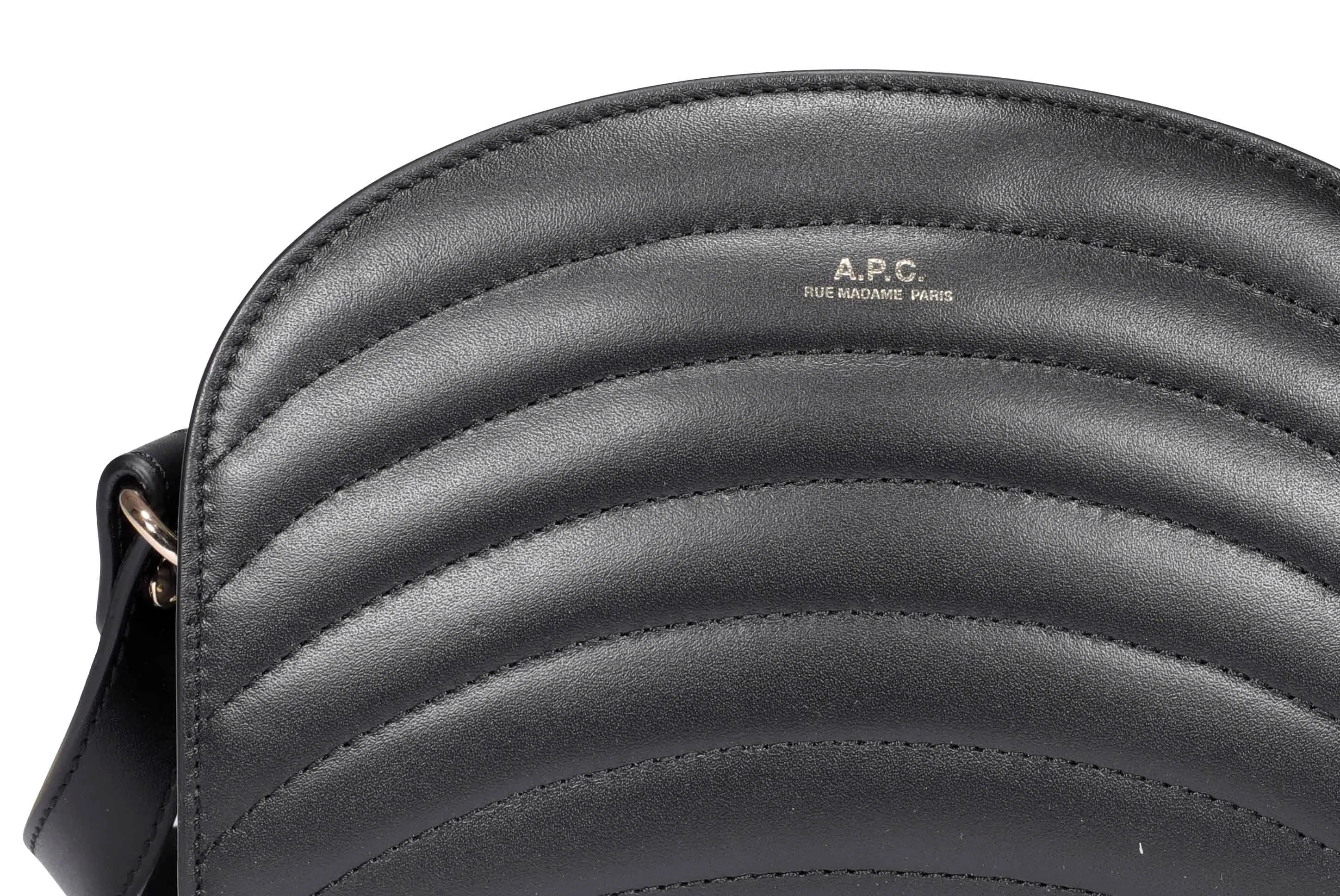 A.P.C. Half Moon Mini Crossbody Bag