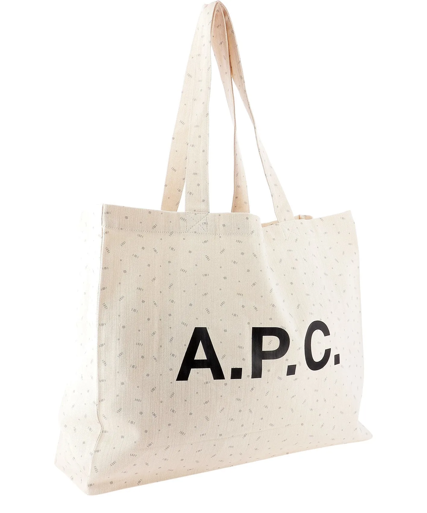 A.P.C Logo Printed Tote Bag