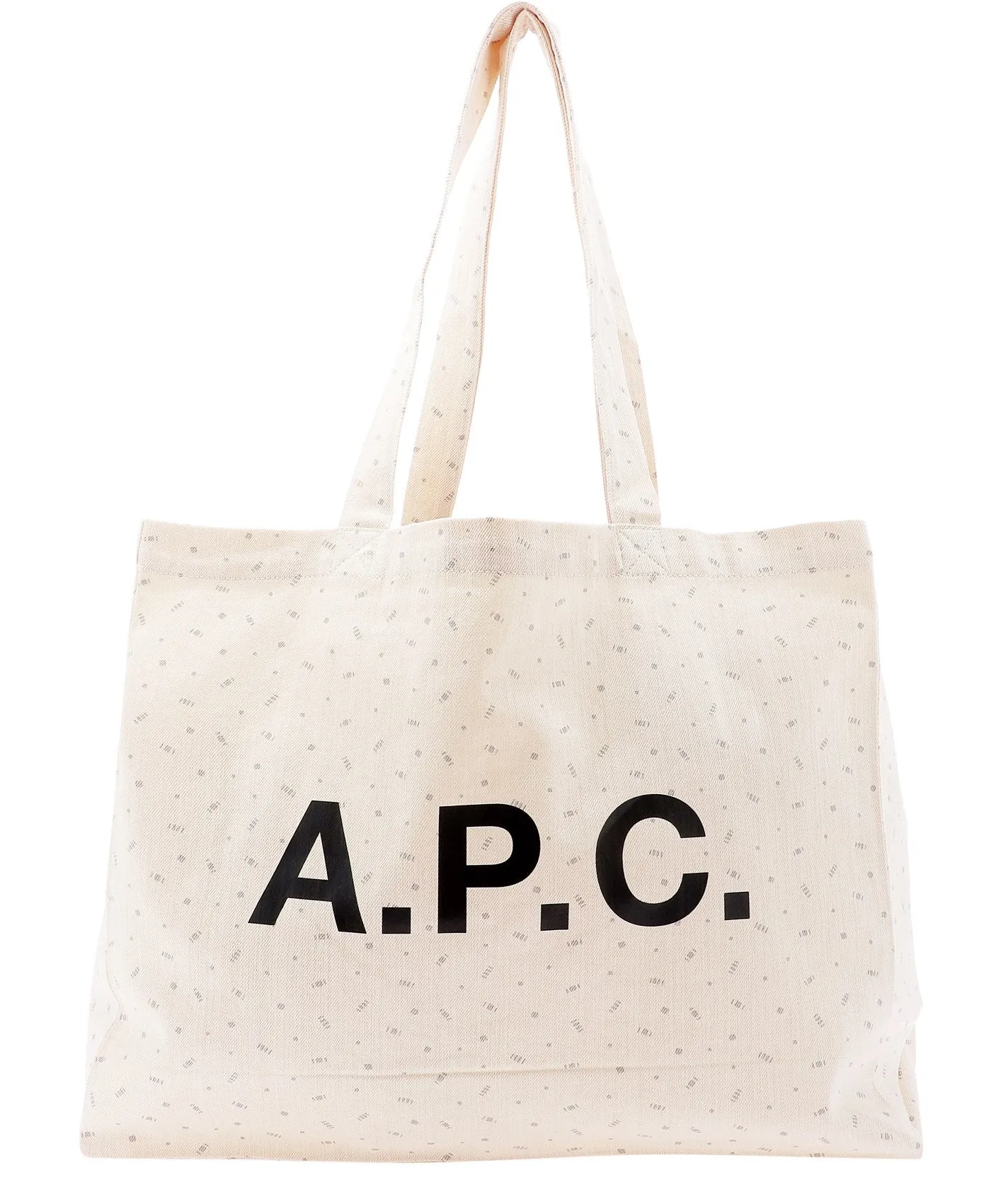 A.P.C Logo Printed Tote Bag