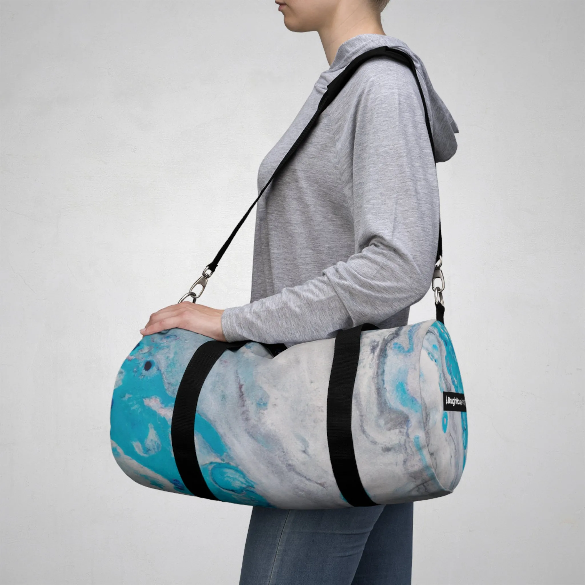 Aqua Splatter. - Duffel bag