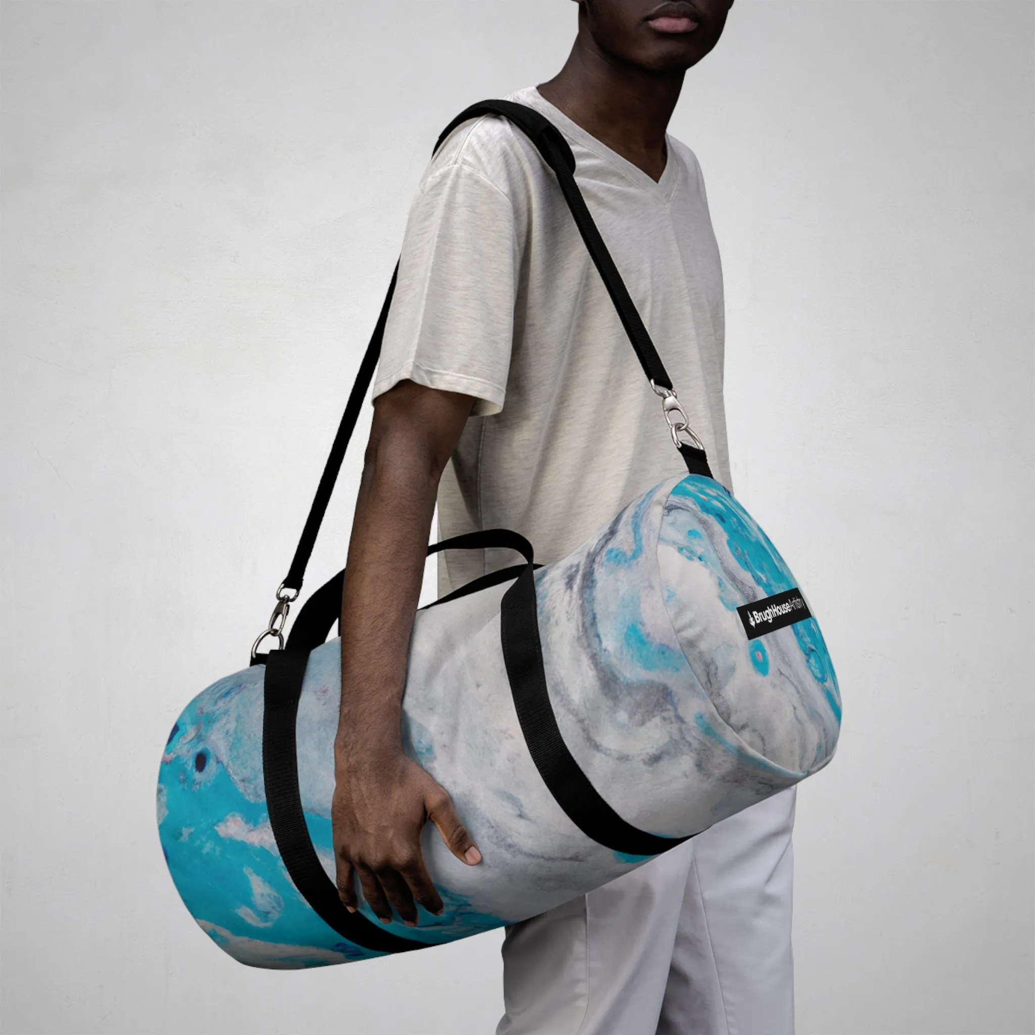 Aqua Splatter. - Duffel bag