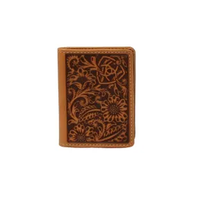 Ariat Floral Embossed Wallet ~ Bi-Fold