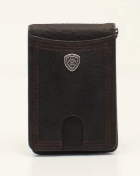 Ariat Mens Concho Brown Shield Bifold Wallet A35117282