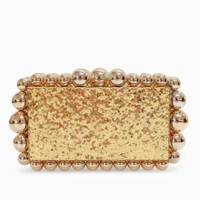 Authentic Nico & Olive Gold Ball Clutch