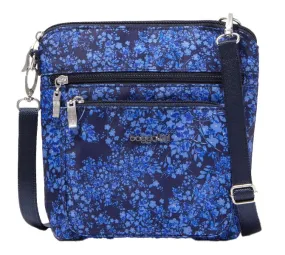 Baggallini Modern Pocket Crossbody Ink Hydrangea