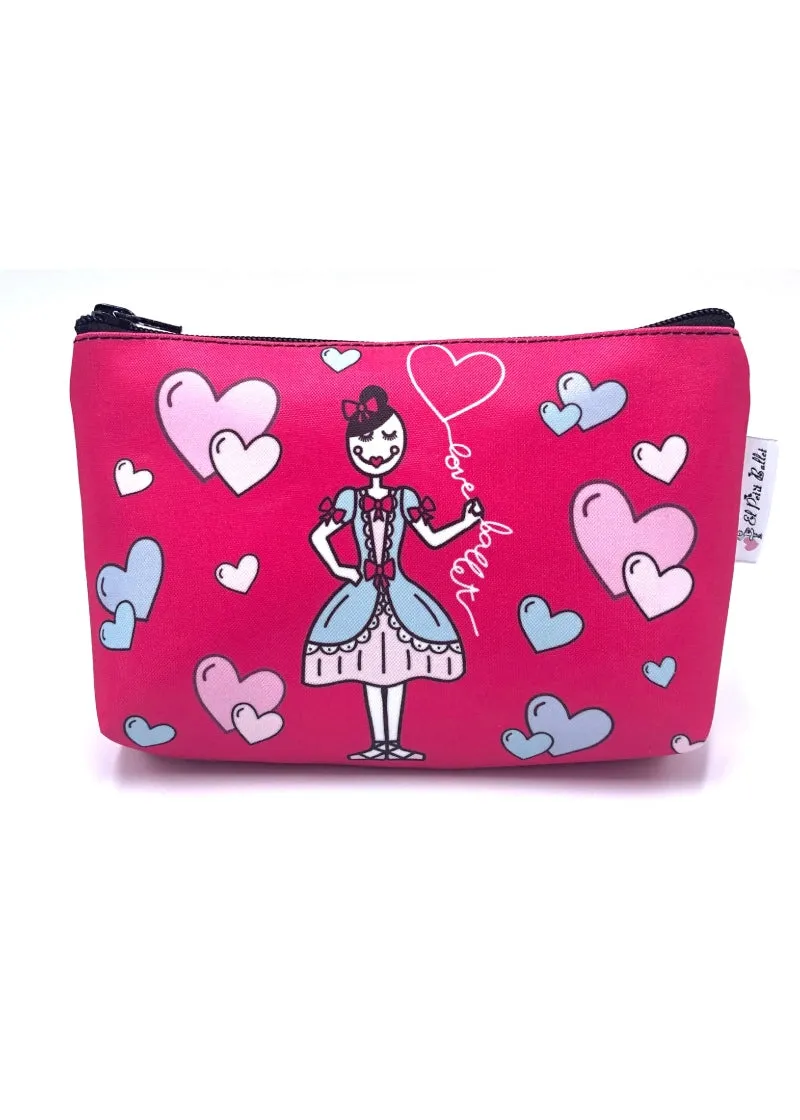 Ballet Hearts Accessory Bag