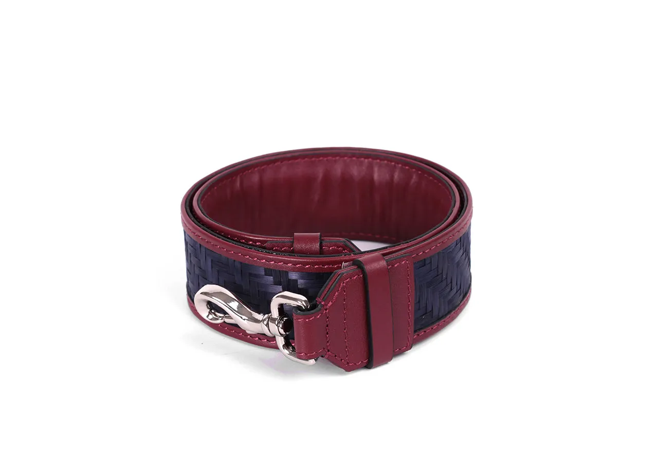 Bamboo Strap (Burgundy-Navy)