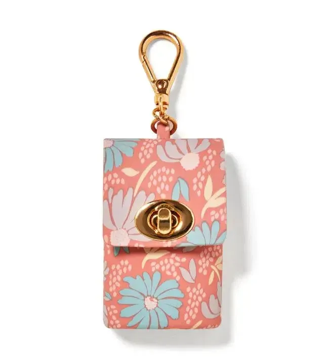 Bath & Body Works Pink Floral Snapcase (PocketBac Holder)