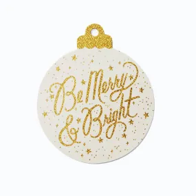 Be Merry & Bright Gift Tags (Set of 8) By Rifle Paper Co.