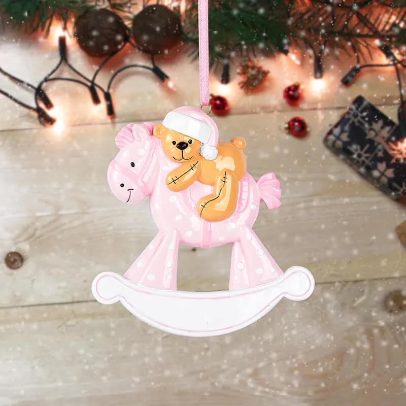 Bear With Trojan Personalized Christmas Ornament #61575