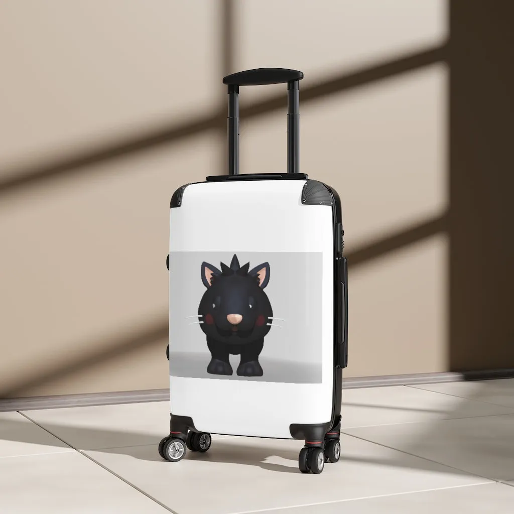 Black Kitty Cabin Suitcase