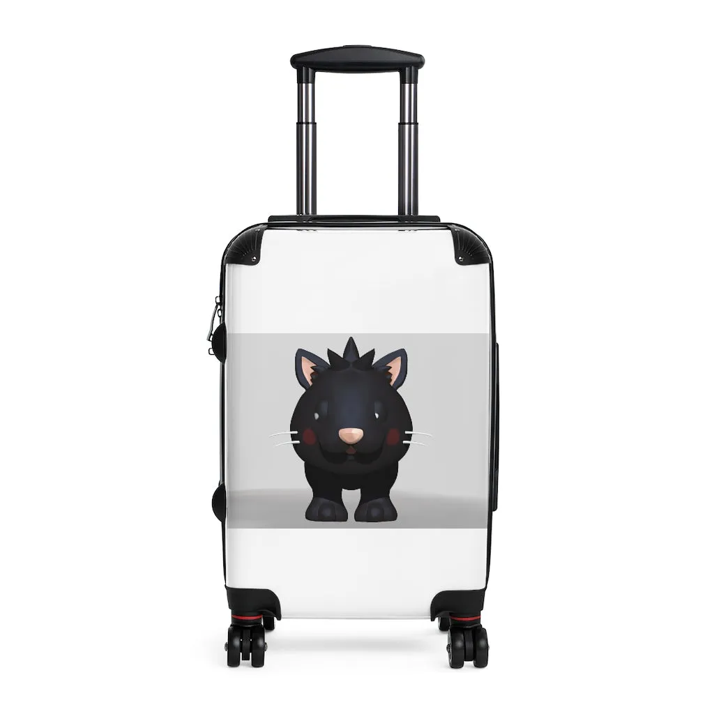 Black Kitty Cabin Suitcase