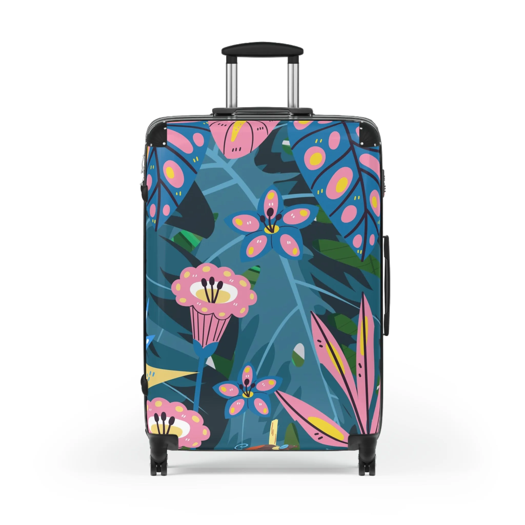 Boho Bliss Jungle Suitcase, Tropical Designer Suitcase