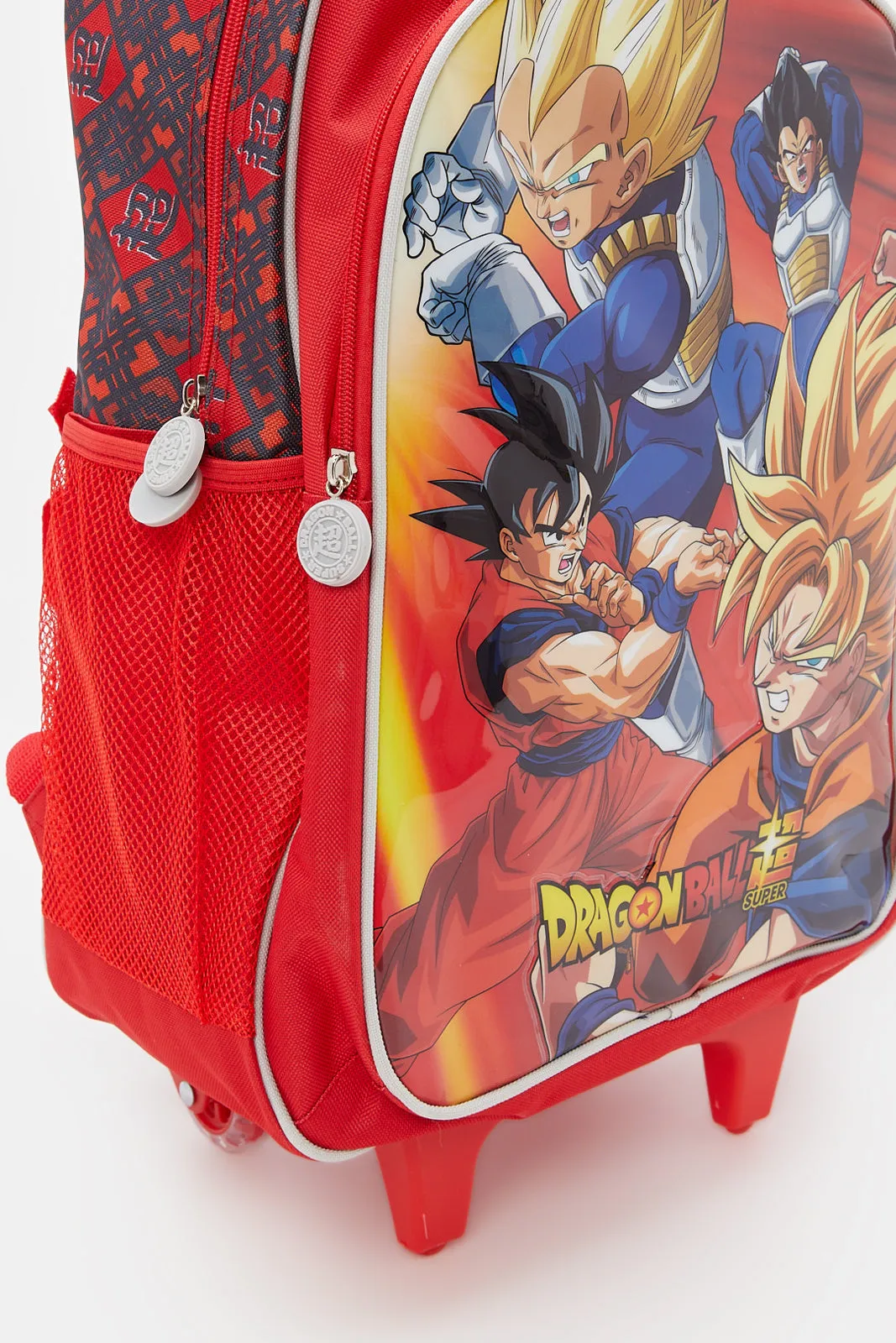 Boys Red Dragon Ball PrintTrolley Set (5 Piece)