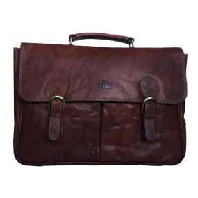 Bronco Cognac Holdall Briefcase