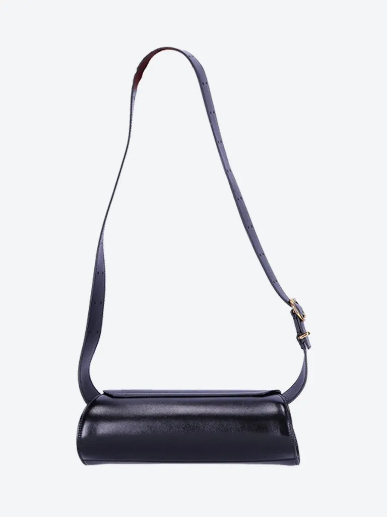 Cannolo sm leather shoulder bag