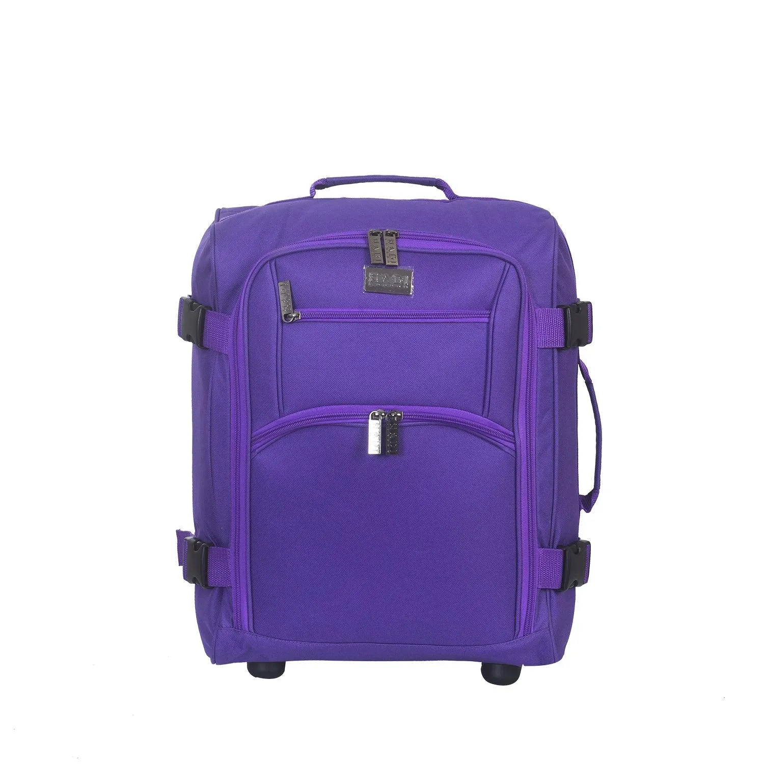 Carry-On Cabin Trolley Bag - 37L, 54x33x20 cm, 2 Handles