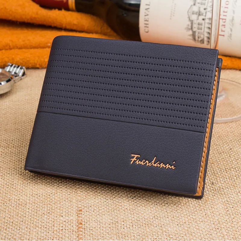 Casual Embossed Thin Wallet