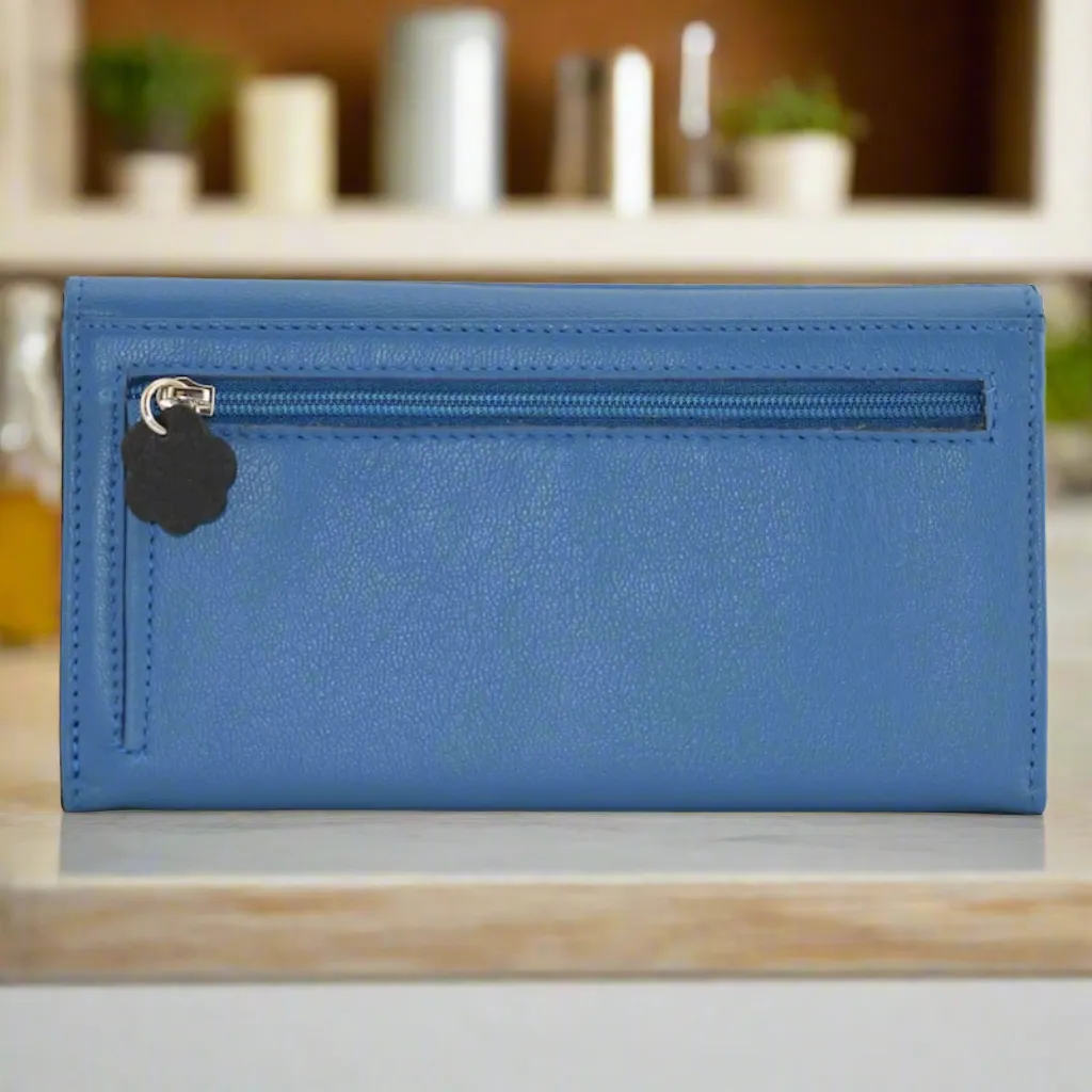 Cat & Mouse Matinee Purse Blue