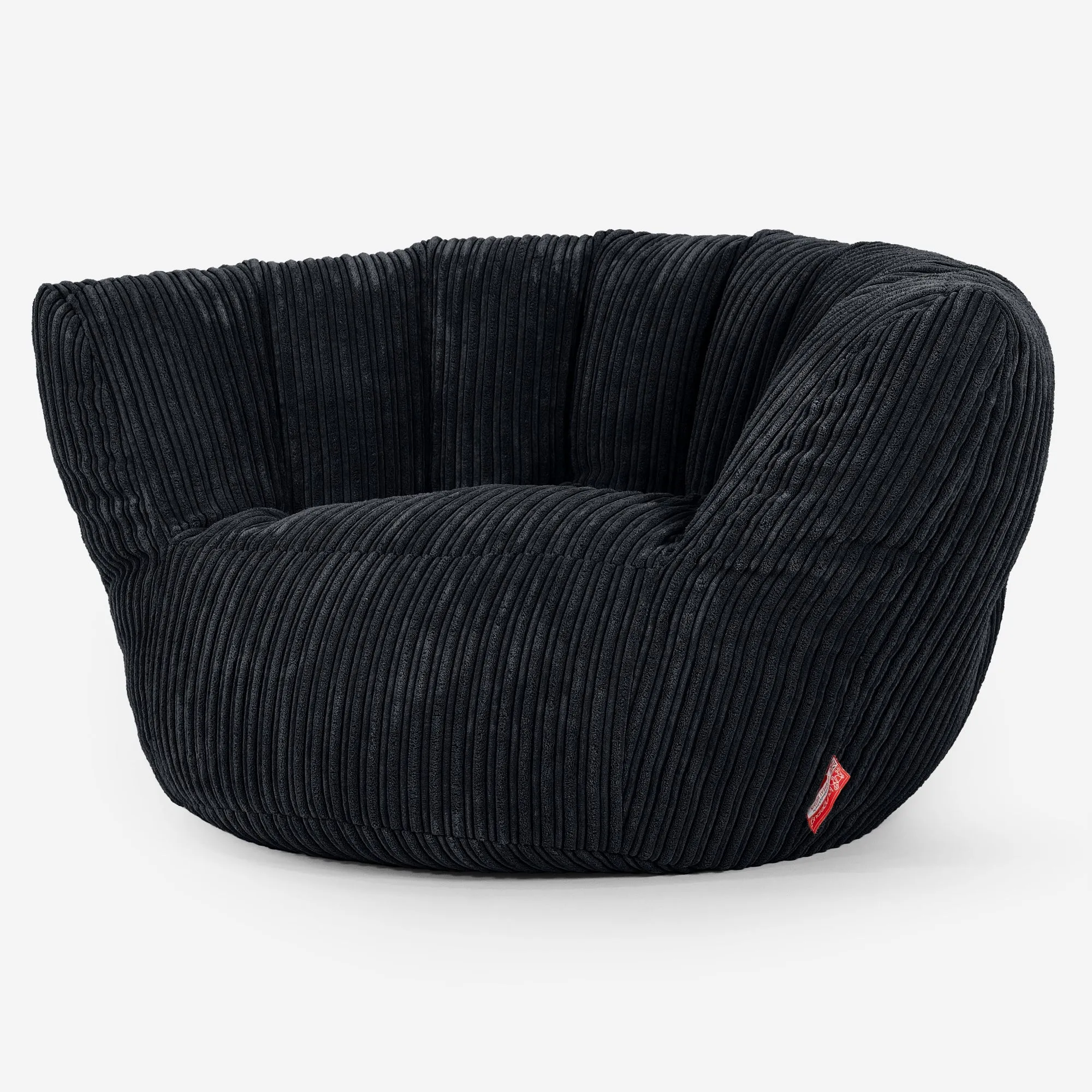 Charles Vintish Bean Bag - Cord Black