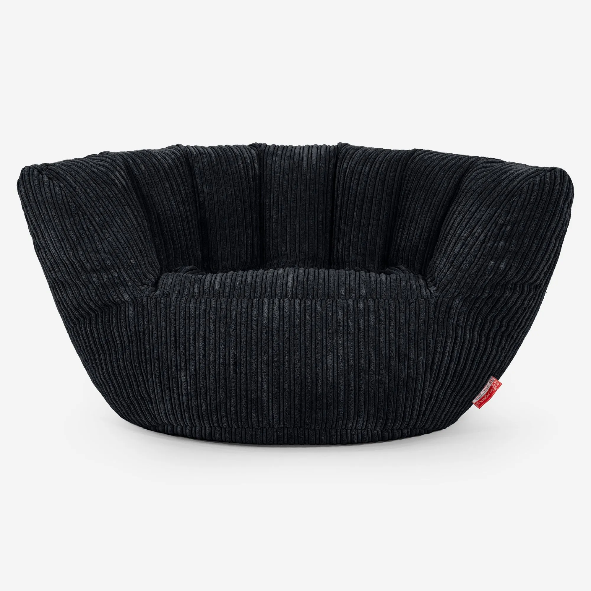 Charles Vintish Bean Bag - Cord Black