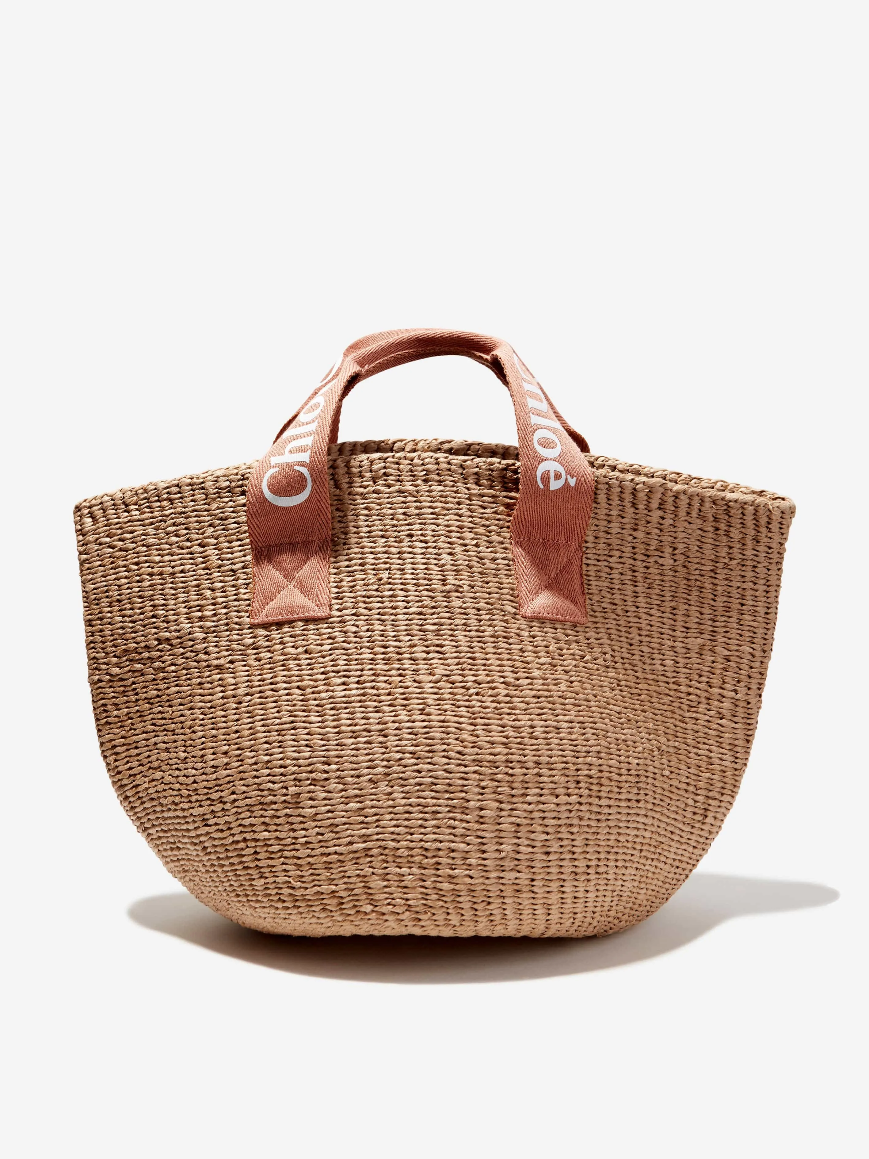 Chloé Girls Basket Bag in Beige