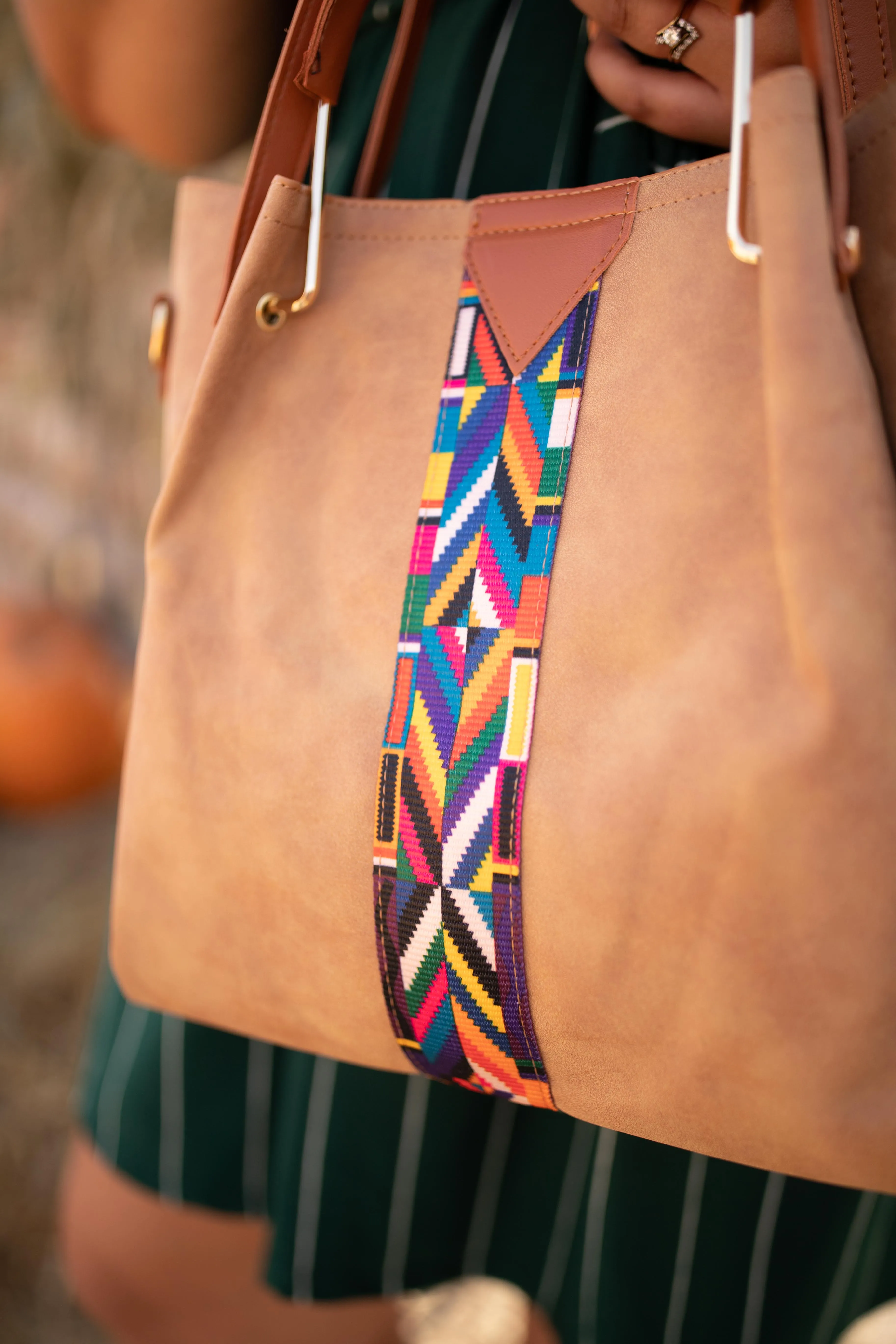 City Chic Tote in Camel