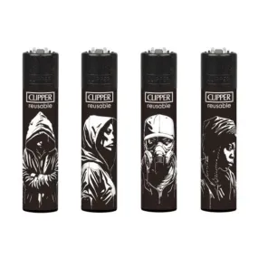 Clipper Lighters - Stencil Style