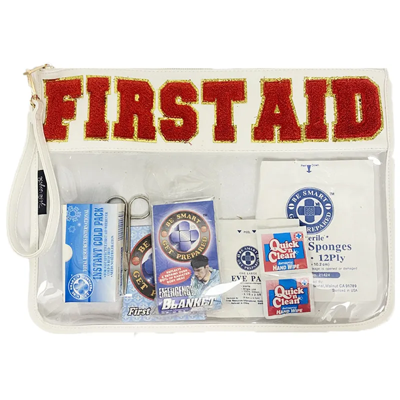 CP-1217 First Aid White Candy Bag