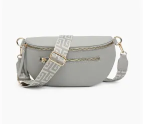 Crossbody / Hip Bag - Light Grey