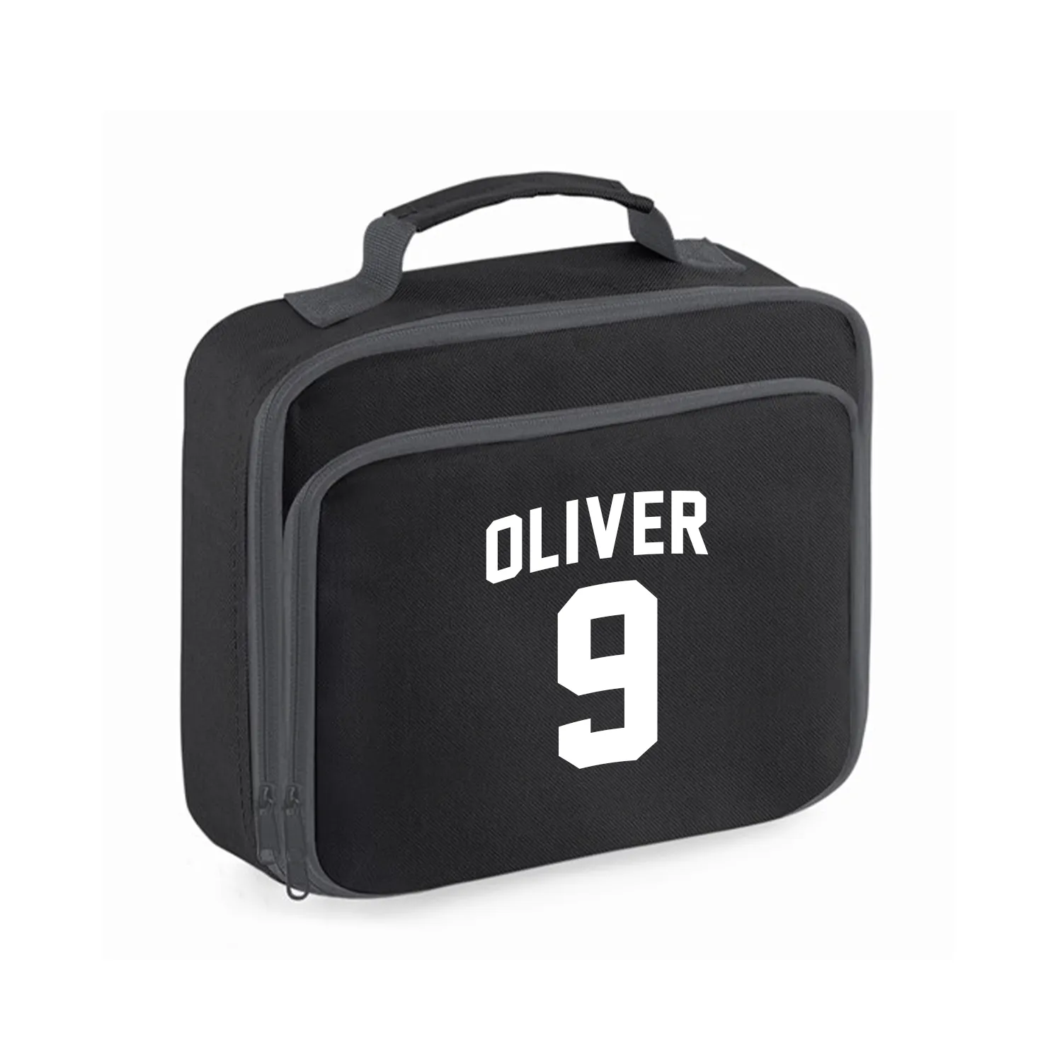 Custom Name and Number Lunch Bag