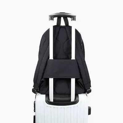 Dare To Roam Canvas 17-Inch Laptop Travel Backpack with Trolley Sleeve