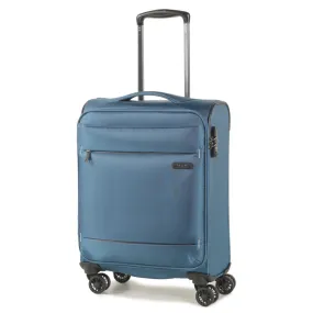 DELUXE-Lite 4 Wheel Cabin Suitcase 55cm - Teal