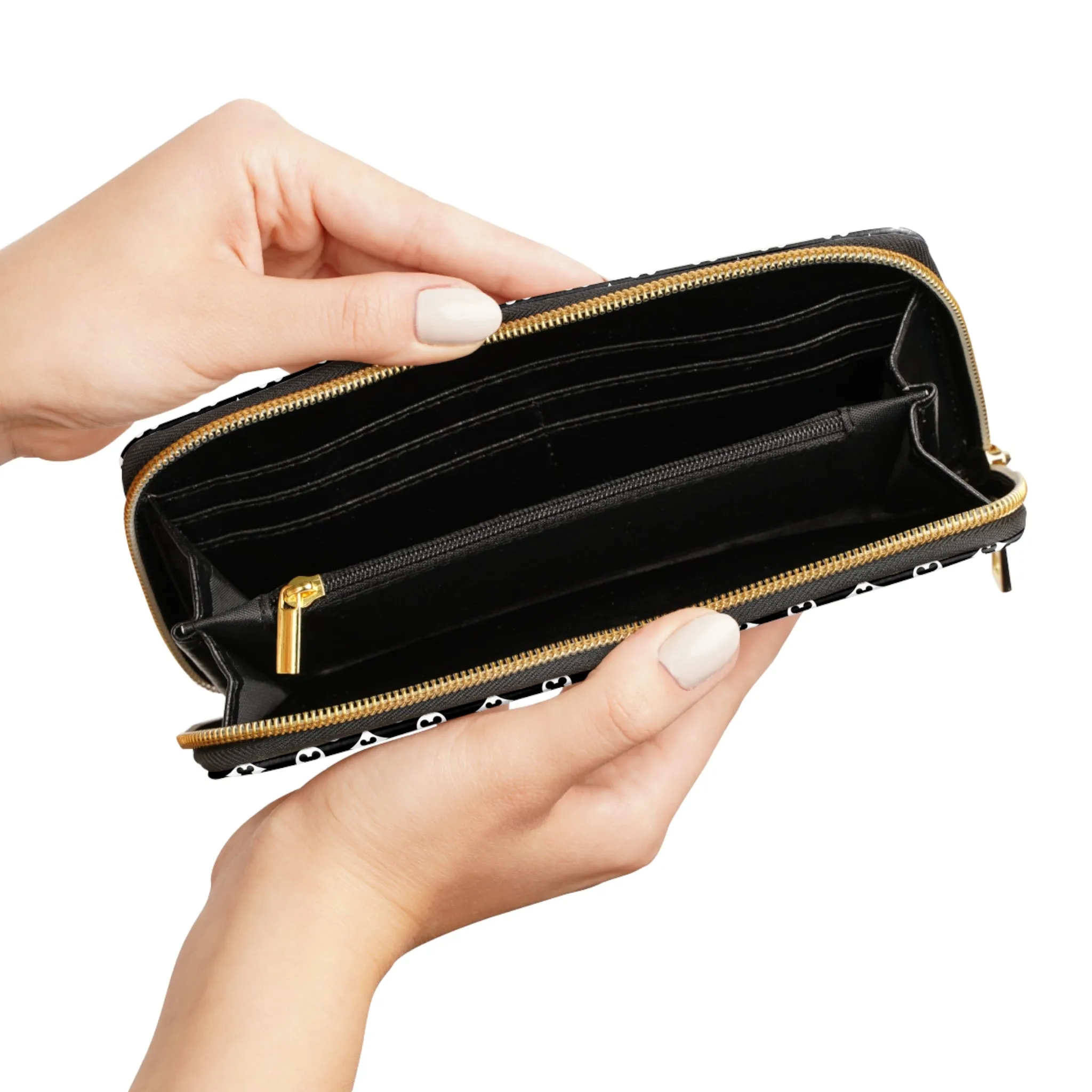 Designer Zipper Wallet