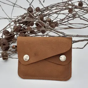 Double Pocket Leather Purse