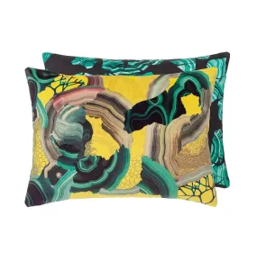 Double-sided pillow PRECIOUS IRIS cotton satin